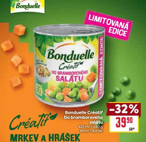 Bonduelle Créatif Do bramborového salátu 425 ml/240 g