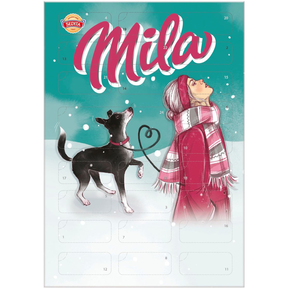 Figaro Adventní kalendář Mila