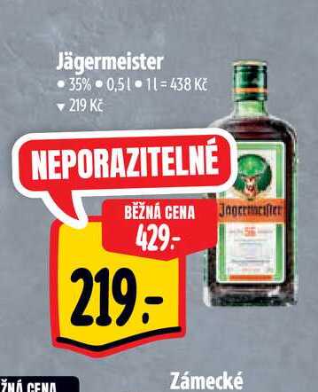 Jägermeister  0,5 l