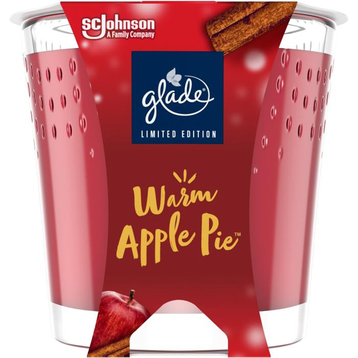 Glade Warm Apple Pie vonná svíčka