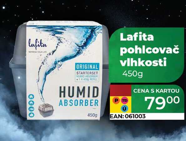 Lafita pohlcovač vlhkosti 450g 