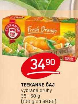 TEEKANNE ČAJ vybrané druhy 35-50 g