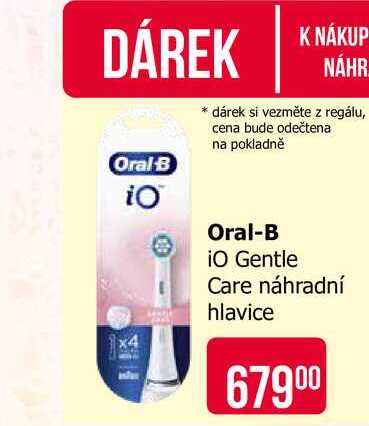 Oral-B iO Gentle Care náhradní hlavice