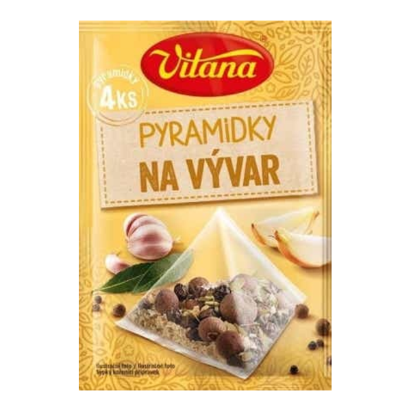 Vitana Vývar pyramidky koření 4x5g