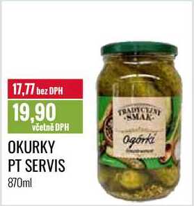 OKURKY PT SERVIS 870ml 