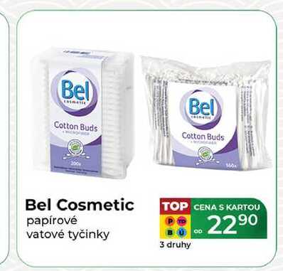 Bel Cosmetic papírové vatové tyčinky 