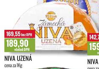 NIVA UZENÁ cena za 1Kg 