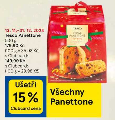 Tesco Panettone, 500 g