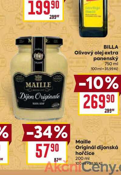 Maille Originál dijonská hořčice 200ml