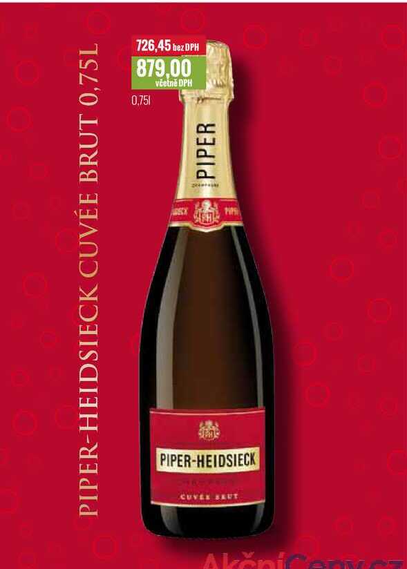 PIPER-HEIDSIECK CUVÉE BRUT 0,75l