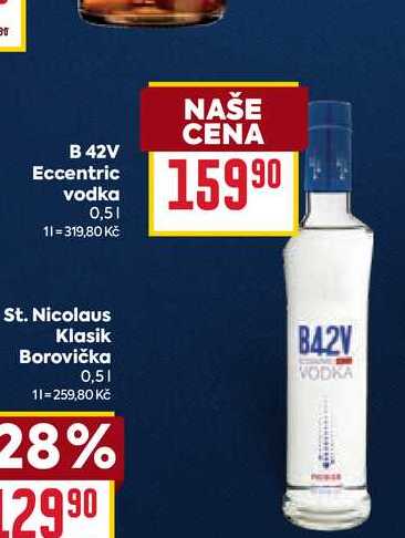 B 42V Eccentric vodka 0,5l