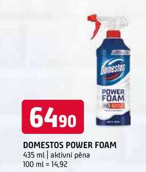 Domestos power foam 435 ml aktivní pěna 