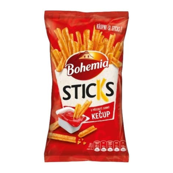 Bohemia Sticks jemný kečup