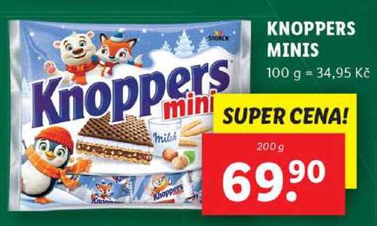 KNOPPERS MINIS, 200 g