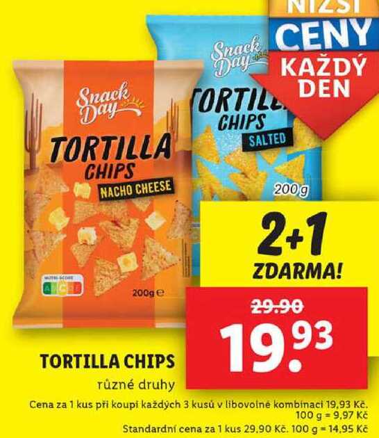 TORTILLA CHIPS, 200 g