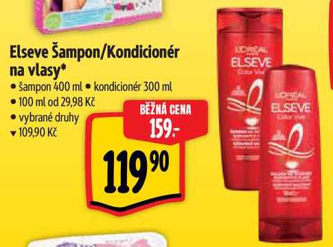 Elseve Kondicionér na vlasy, 300 ml 