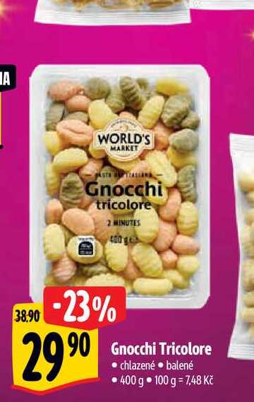   Gnocchi Tricolore 400 g