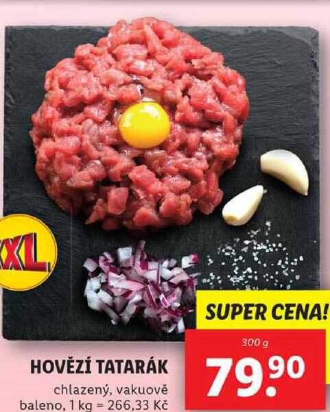 HOVĚZÍ TATARÁK, 300 g