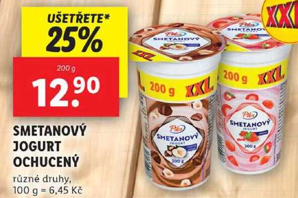 SMETANOVÝ JOGURT OCHUCENÝ, 200 g