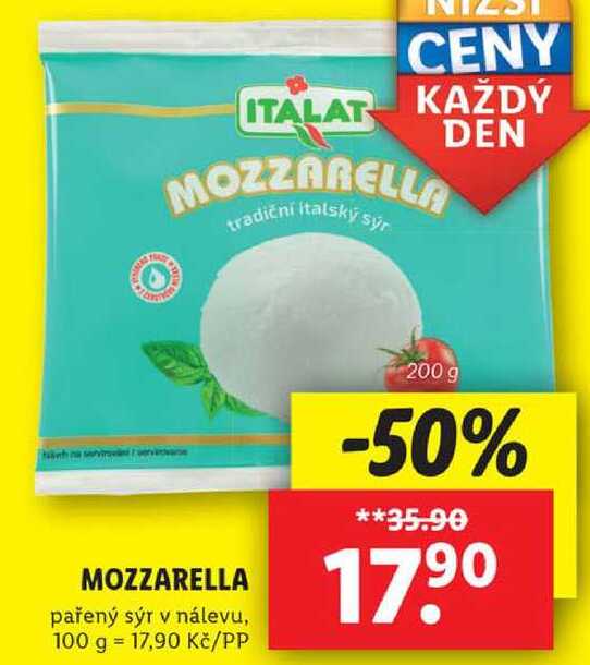 MOZZARELLA, 200 g