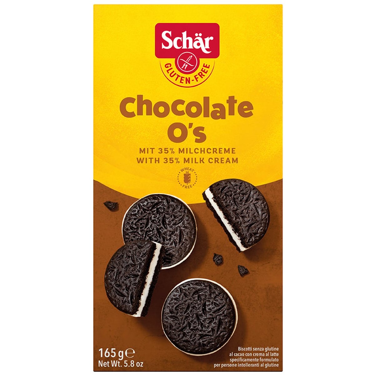 Schär Chocolate O's bez lepku