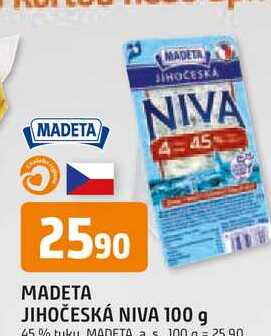 MADETA JIHOČESKÁ NIVA 100 g