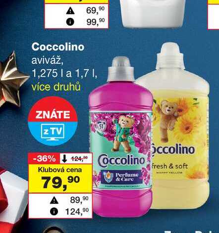 Coccolino aviváž, 1,275l