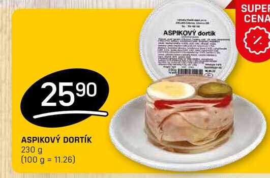 ASPIKOVÝ DORTÍK 230 g 