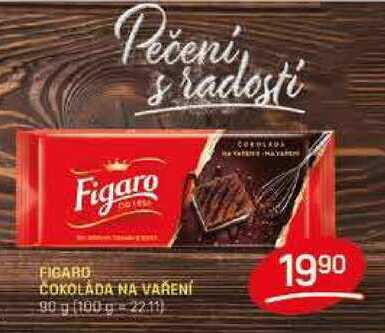 FIGARO COKOLADA NA VAŘENÍ 90 g 