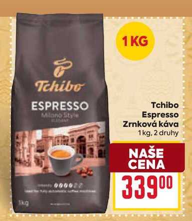 Tchibo Espresso Zrnková káva 1 kg