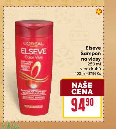 Elseve Šampon na vlasy 250 ml 