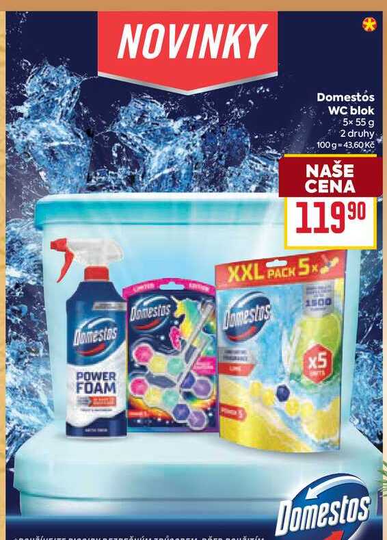 Domestos WC blok 5x 55 g 