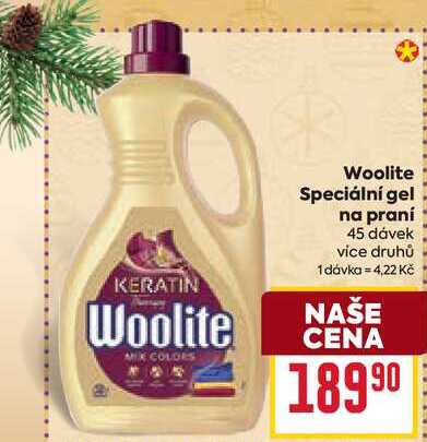 Woolite Speciální gel na praní 45 dávek 