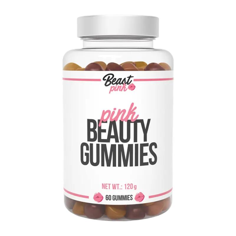 BeastPink Pink Beauty Gummies, doplněk stravy, 60 ks