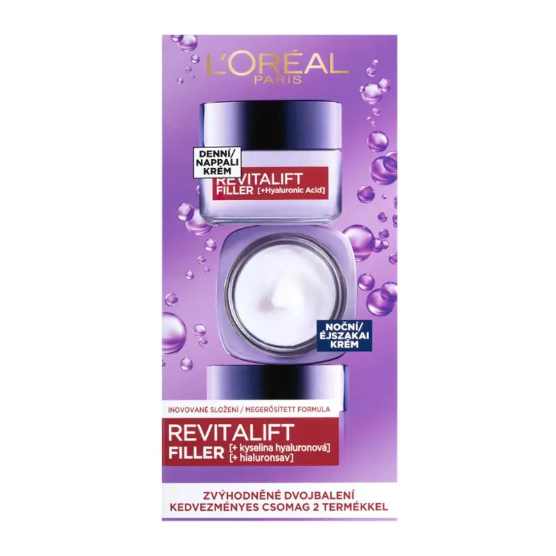 L'Oréal Krém Duopack Revitalift Filler [HA], 100 ml