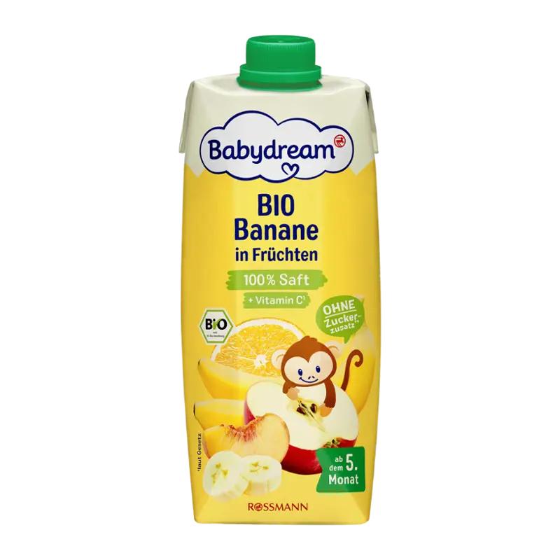 Babydream BIO ovocná šťáva banán, 500 ml