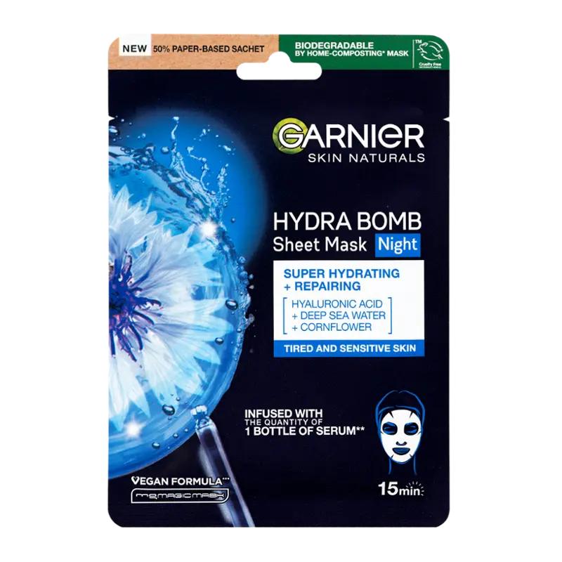 Garnier Hydratační textilní maska noční Moisture Bomb, 1 ks