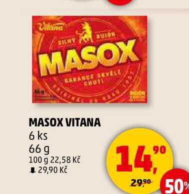 MASOX VITANA 6 ks, 66 g 