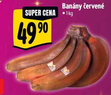 Banány červené, 1 kg