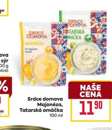 Srdce domova Majonéza 100ml