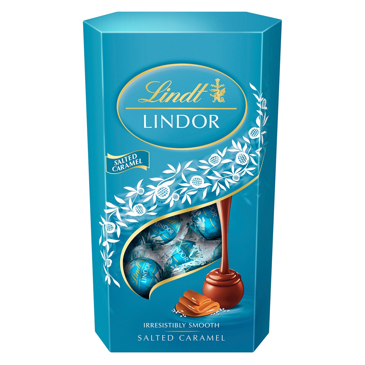 Lindt LINDOR Pralinky slaný karamel velké balení