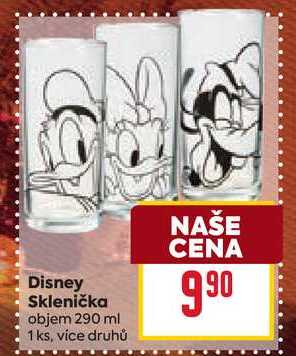 Disney Sklenička objem 290 ml 1 ks