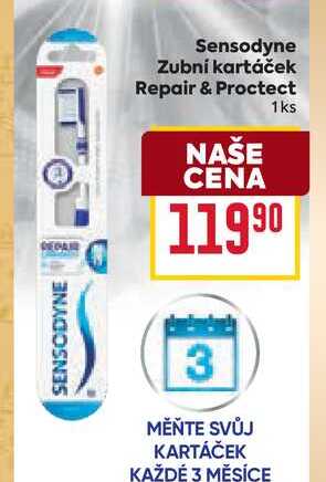 Sensodyne Zubní kartáček Repair & Proctect 1 ks