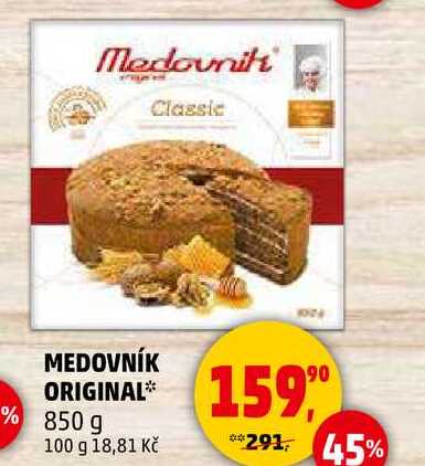 Medovník Original 850g 