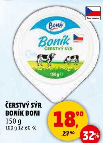 ČERSTVÝ SÝR BONÍK BONI, 150 g