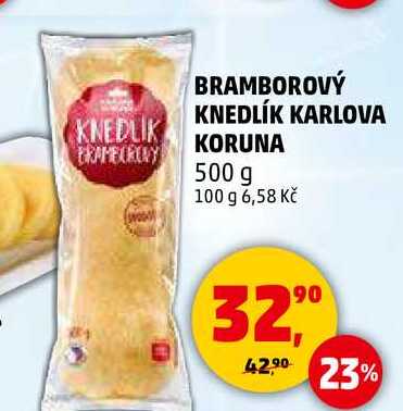 BRAMBOROVÝ KNEDLÍK KARLOVA KORUNA, 500 g 