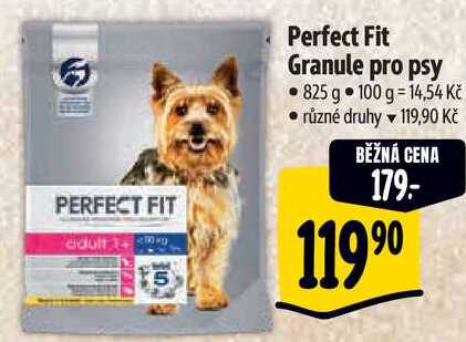 Perfect Fit Granule pro psy, 825 g 