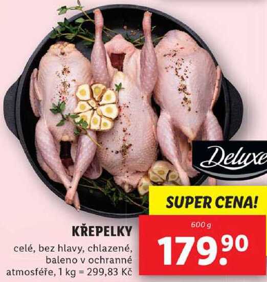 KŘEPELKY, 600 g 