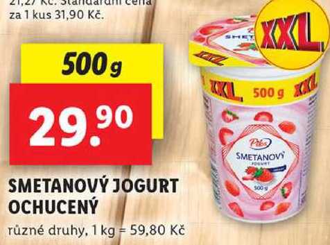 SMETANOVÝ JOGURT OCHUCENÝ, 500 g