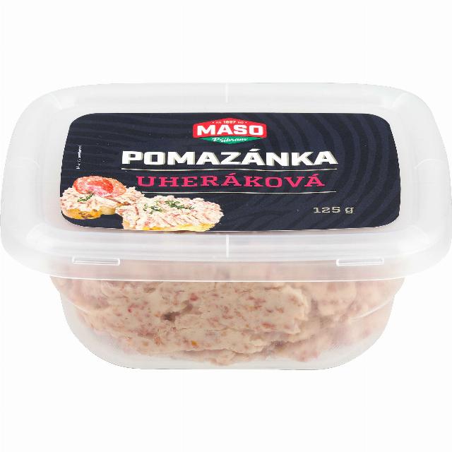 Maso Příbram Uheráková/čabajková pomazánka